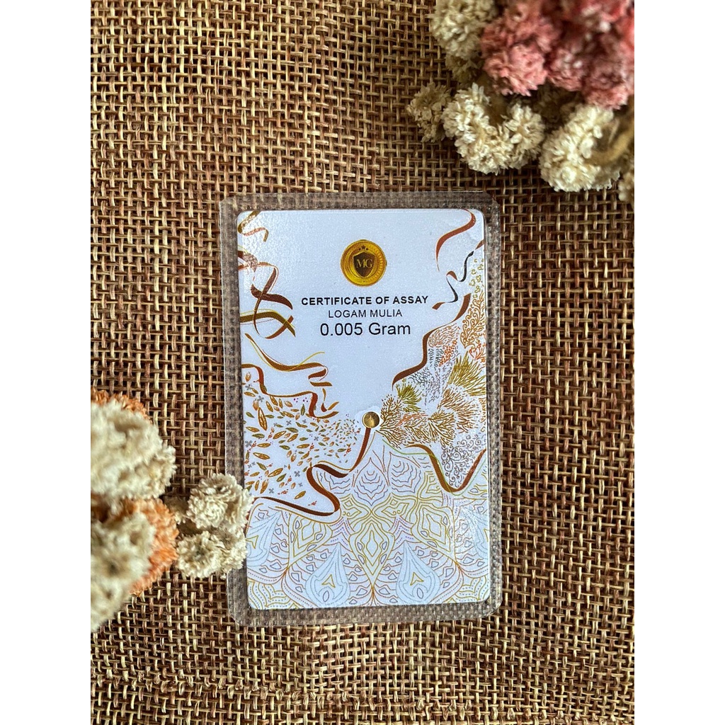 Emas MiniGold Souvenir Series 0.005 dan 0.01 gram
