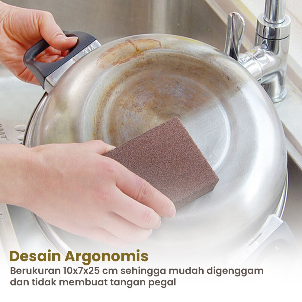 Spons Pembersih Karat Besi Nano Melamine Magic Sponge