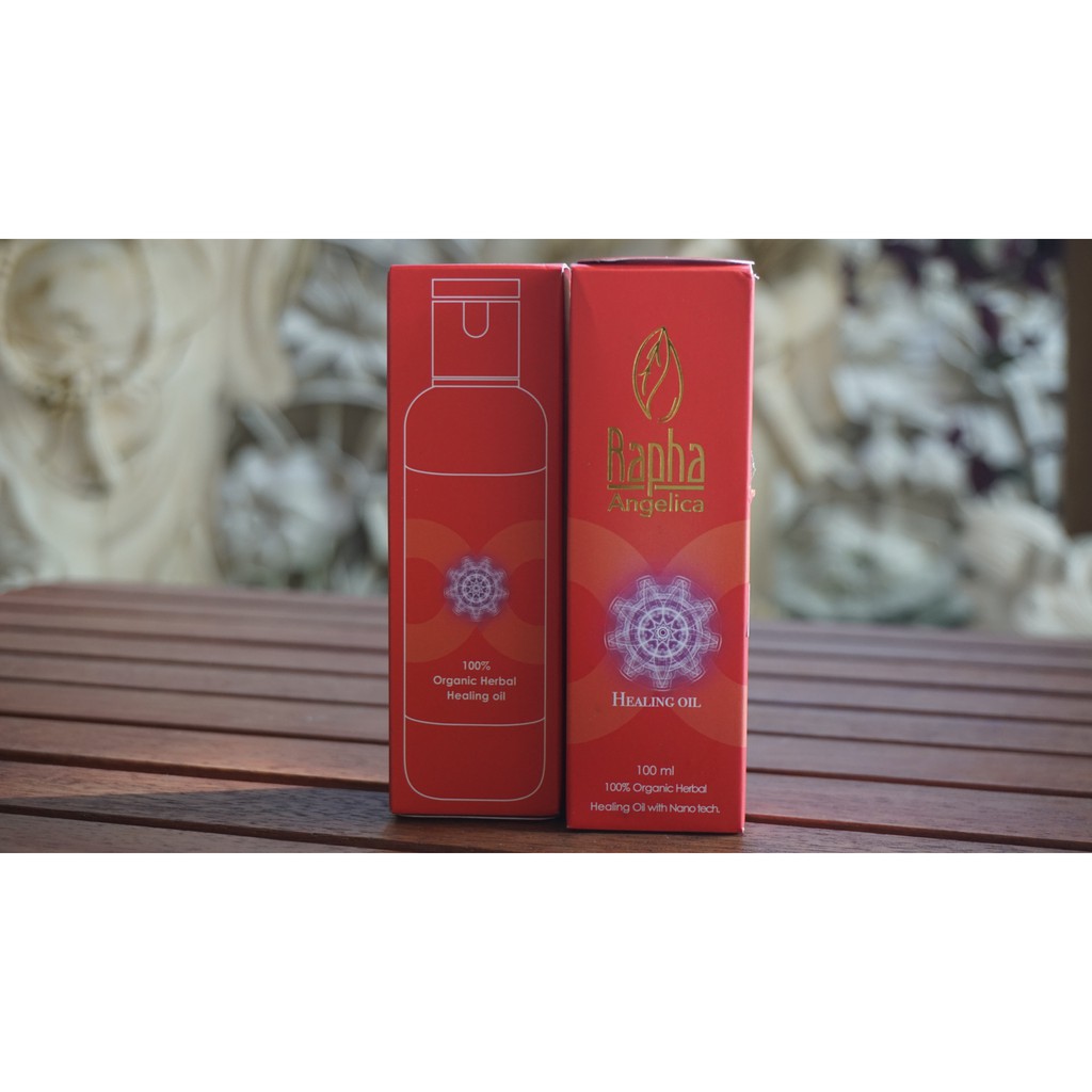 Minyak Rapha Angelica Healing Oil Organik Herbal 100 ml