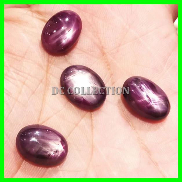 BATU AKIK PERMATA NATURAL RUBY STAR CORUNDUM 6STAR