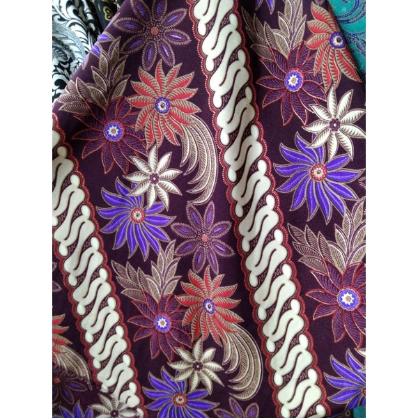 Kain Batik Katun/Katun Motif/Harga Per 1/2(0.5)mtr