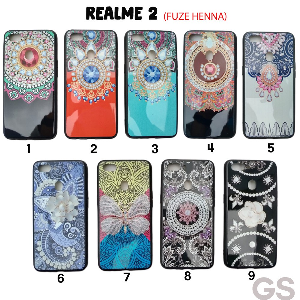 Paket MIX Casing REALME 2  Motif Kayu Hardcase TPU case hp model cowok Fuze