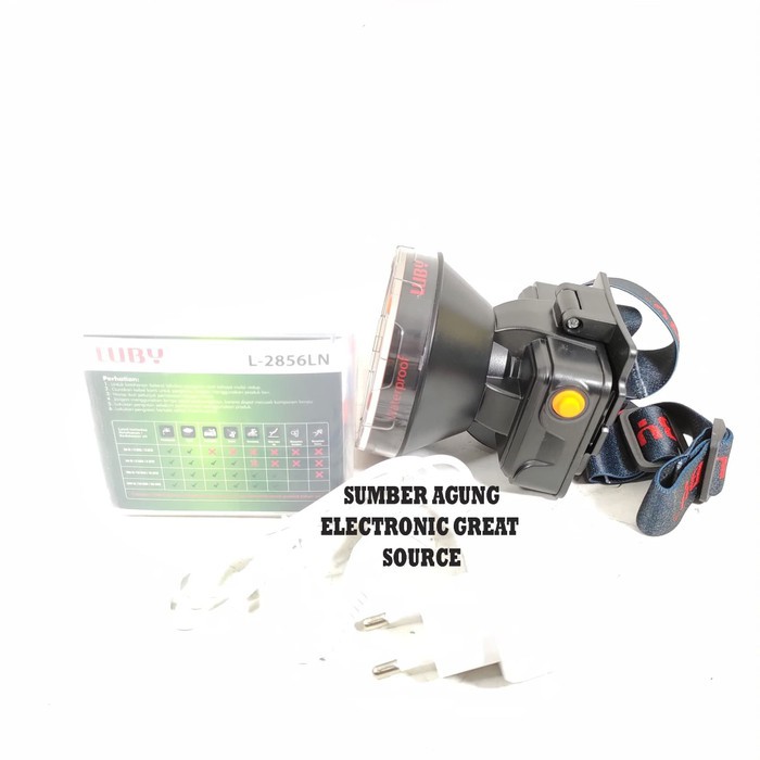 Luby L2865LN Senter Kepala L2865 2865 20W 36Jam LED Cree Anti Air