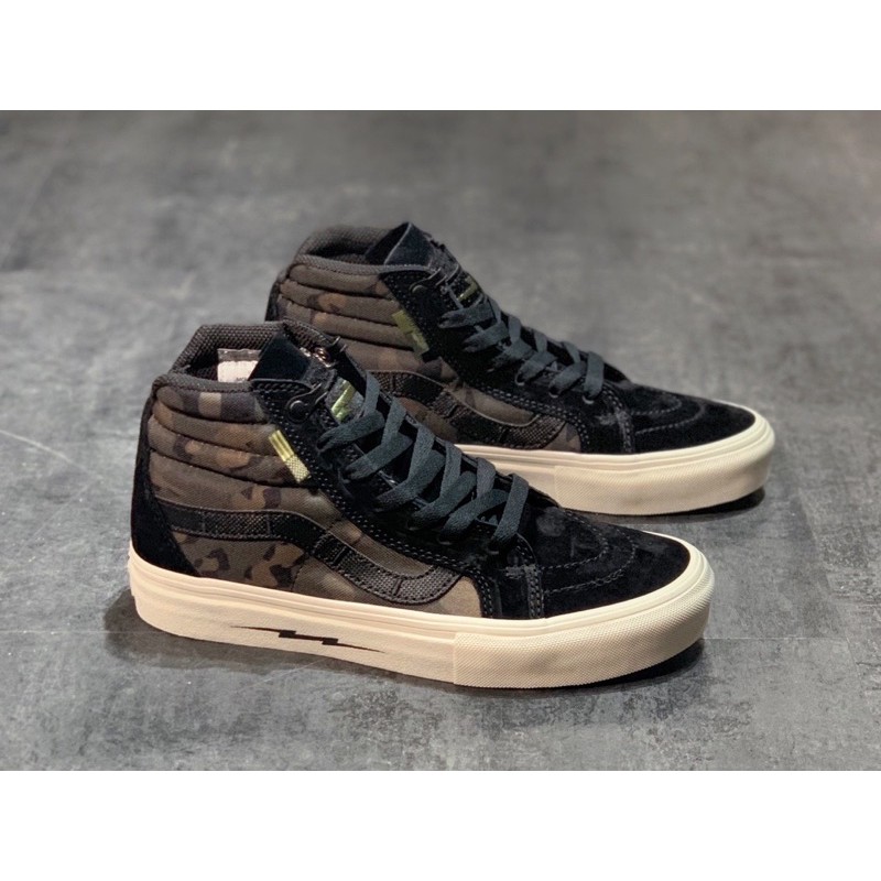 Vans Sk8 Hi Notchback Defcon Multicam Jungle Black