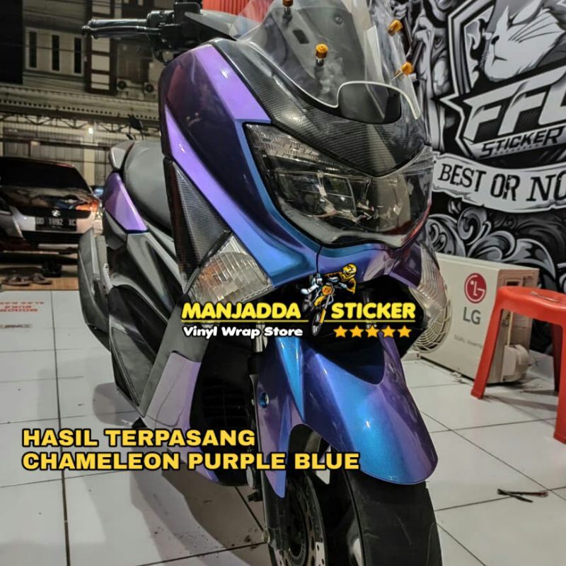 Sticker Bunglon Kualitas Super Premium Skotlet Motor