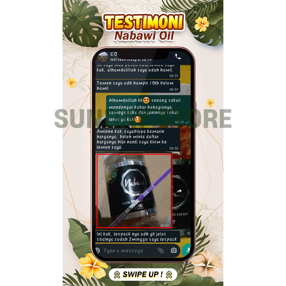 Nabawi promil habatusauda - habbatussauda extra propolis produk untuk program hamil suami istri merk nabawi oil almubarokah original asli suplemen kesehatan/habatusauda - bisa cod / bayar ditempat garansi 100% original herbal alami-4