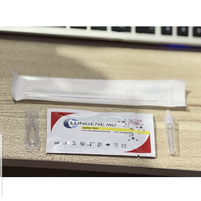 antigen swab tes mandiri lungene idn alat rapid test