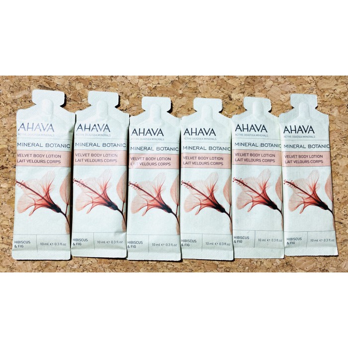AHAVA BODY LOTION VELVET MINERAL BOTANIC/LOTION ISRAEL