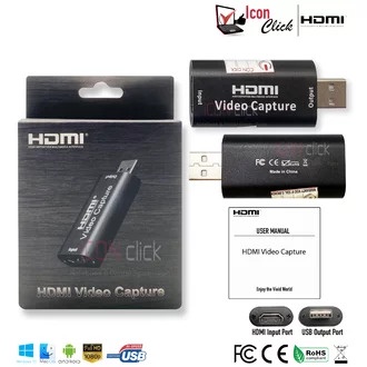 HDMI Video Capture USB 1080P Video Recording Game FULL HD Mini Video Card Support 4K MIRRORING STREAMING RECORD GAME