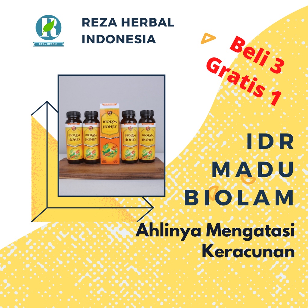 Obat Keracunan - IDR Madu Biolam