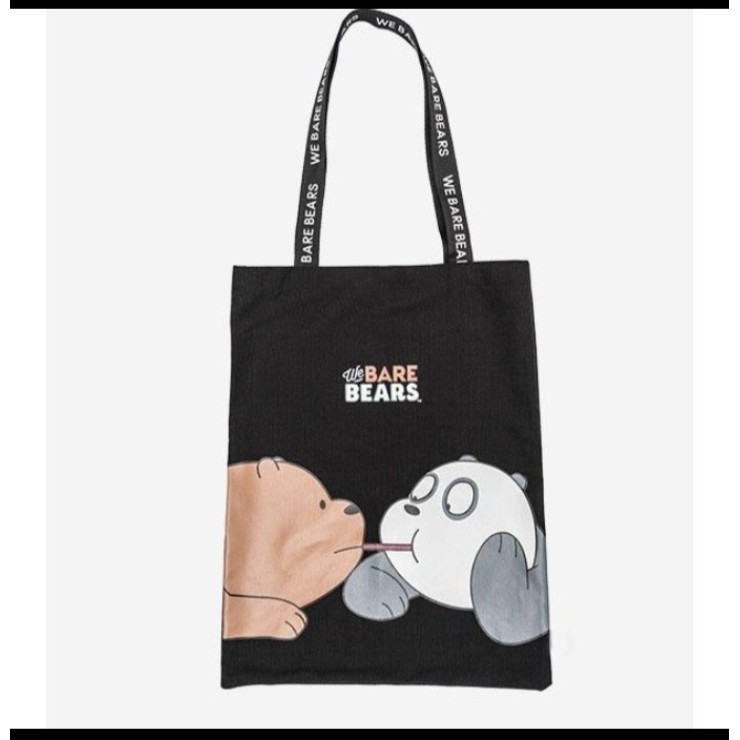 (RESLETING) NUDIE BAG / TOTE BAG KANVAS BESAR BAHAN TEBAL LEMBUT MURAH BISA COD ANIMAL