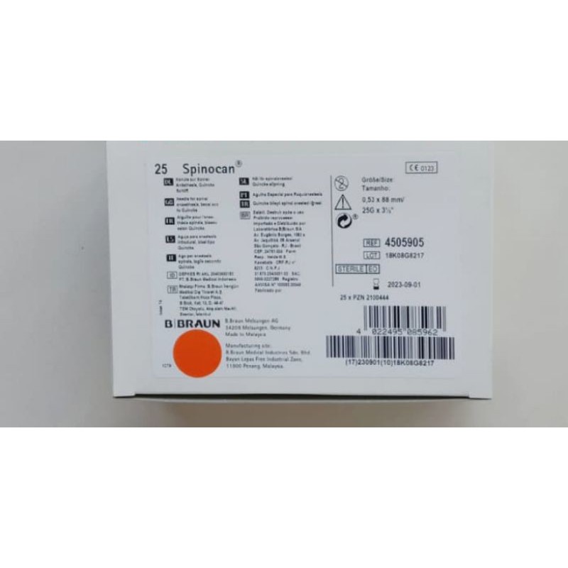Spinocan 25 G B,BRAUN / Spinocan 25