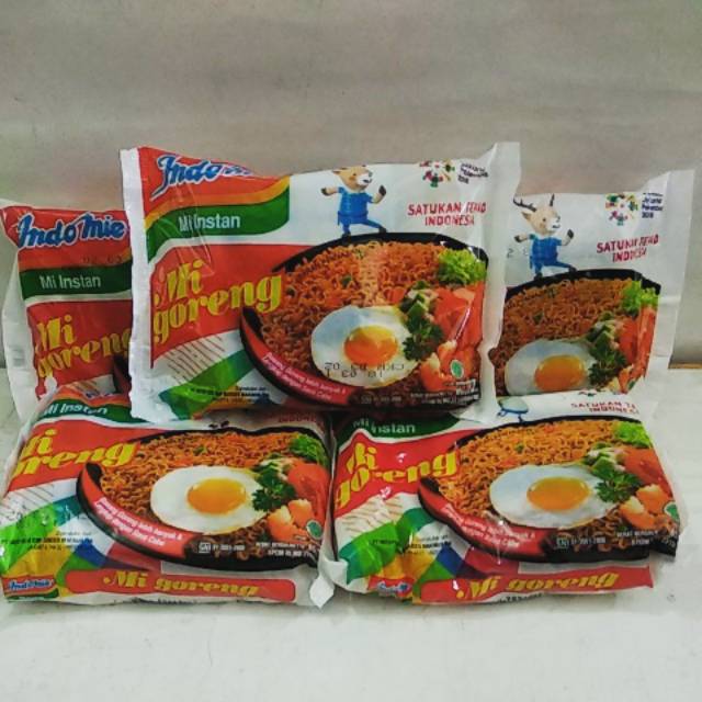 

5 Pcs Indomie Mi Goreng