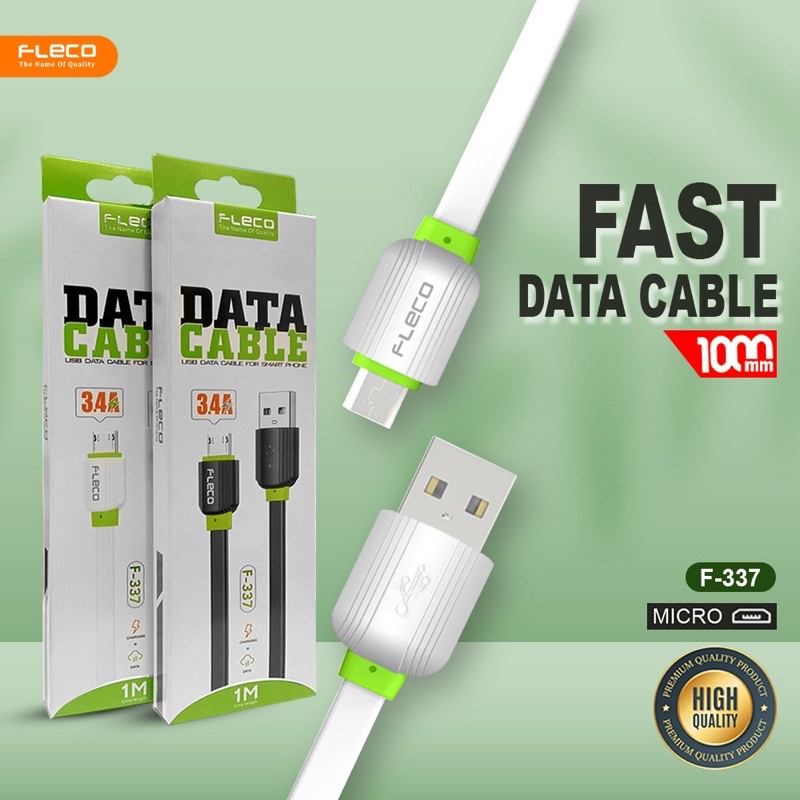 PROMO KABEL DATA FLECO F 337 MICRO FAST CHARGING FC PROMO