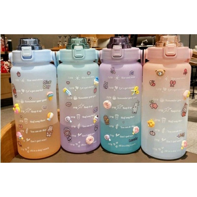 BOTOL MINUM VIRAL 2000ML