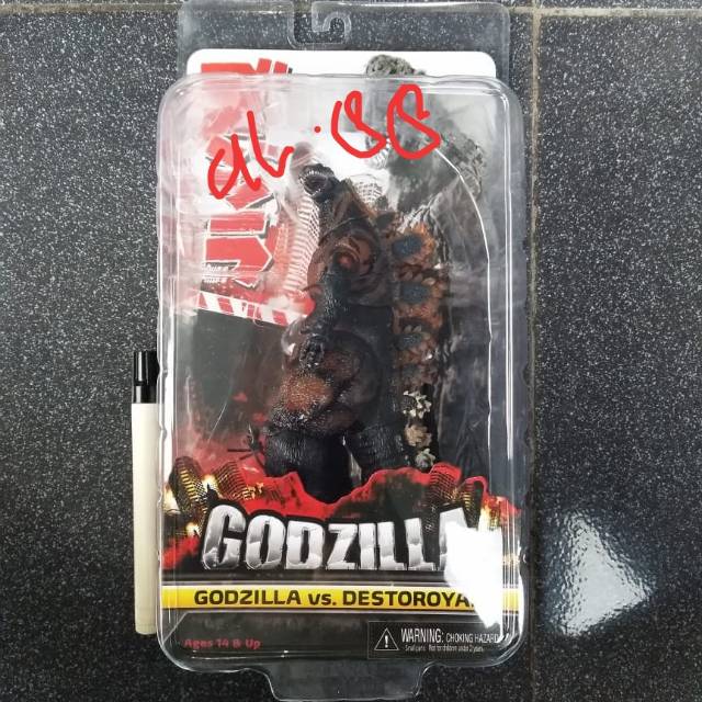 Godzilla vs destoroyah neca new misb moc