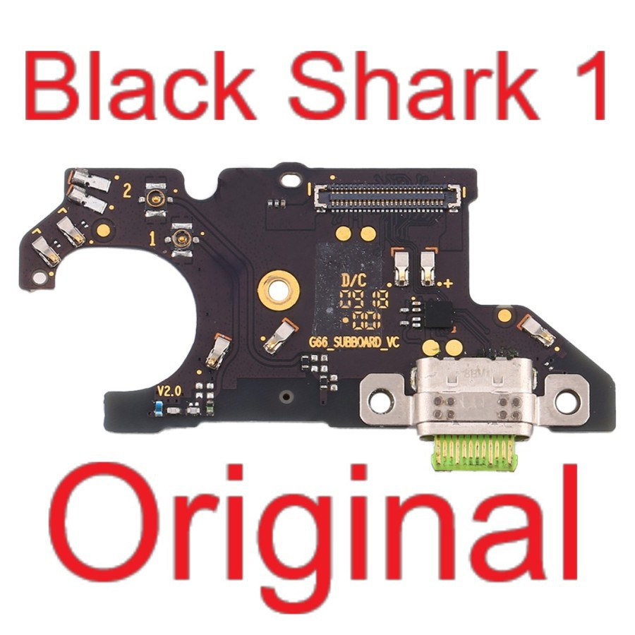 Original Board Konektor Charger - Microphone Mic - Xiaomi Black Shark 1