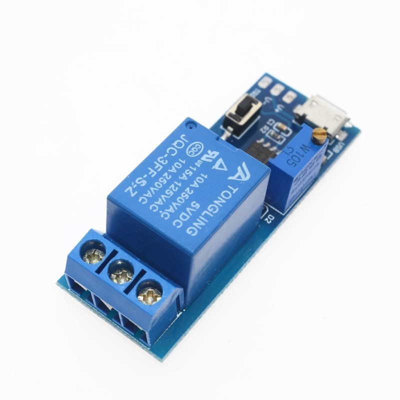 Delay Relay in 5-30v out 10A 250VAC Trigger Timer Switch Control Modul