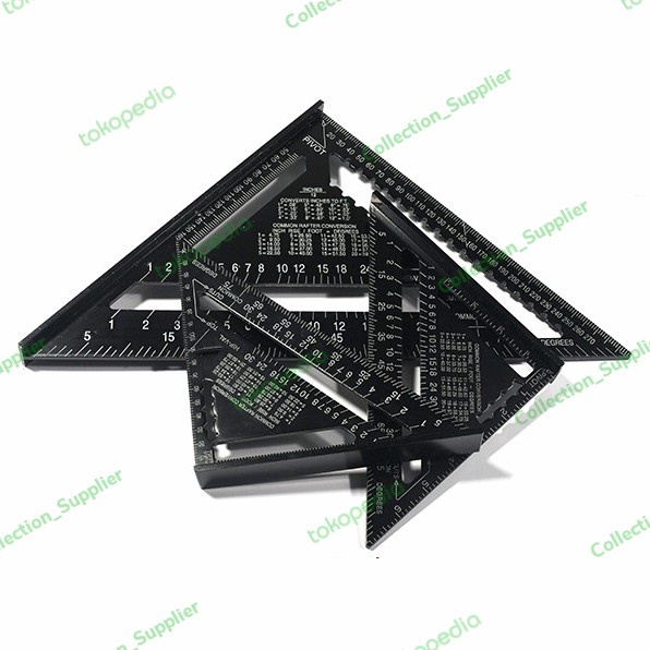 

Gilaa!!! Penggaris Siku Mistar Triangle Ruler Alumunium 7 Inch Terlaris