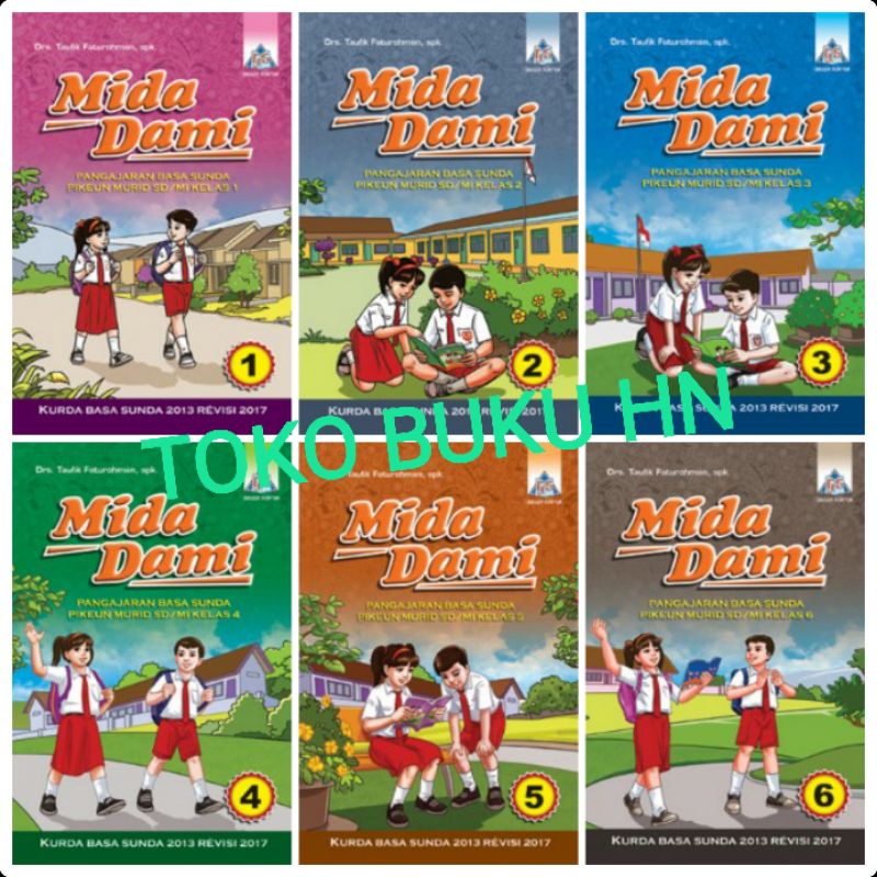 

MIDA DAMI / BUKU BAHASA SUNDA / SD/MI kelas 1 sampai 6