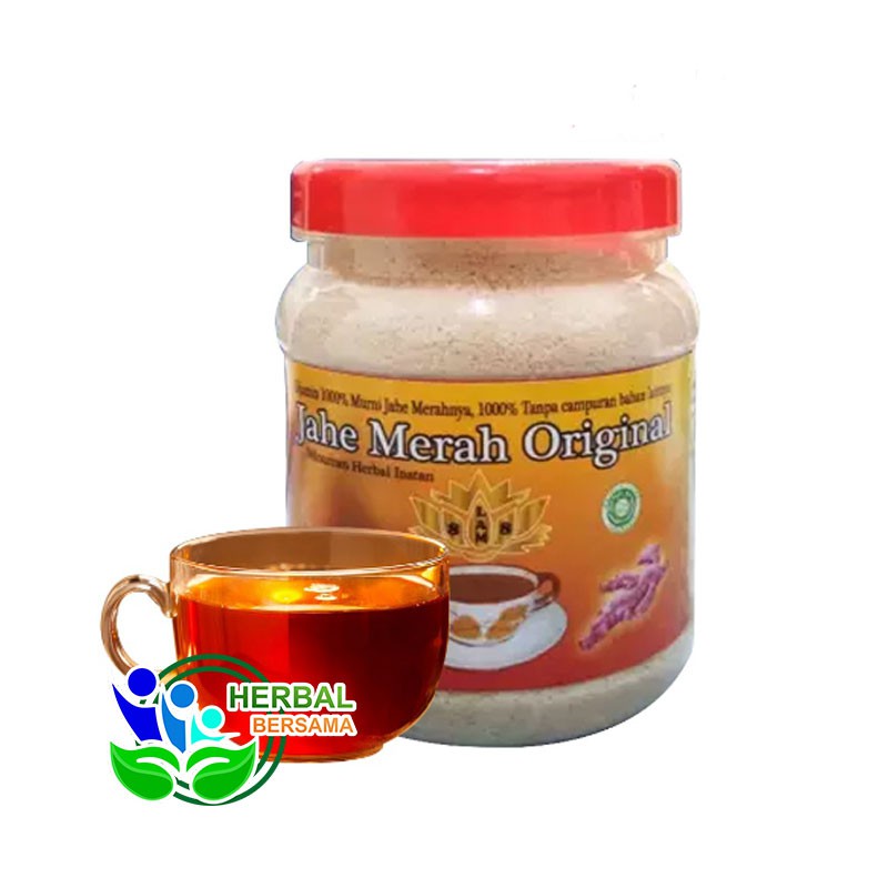 

Jahe Merah ORIGINAL Minuman Herbal Instan 350gr Cap Cangkir