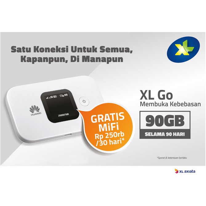 PERDANA XL GO 90GB 3 BULAN