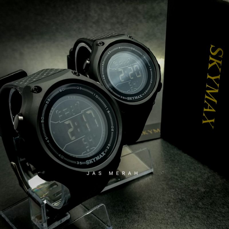 JAM TANGAN COUPLE SKYMAX ORIGINAL WATERPROOF 30 M [GARANSI] INCLUDE BONUS