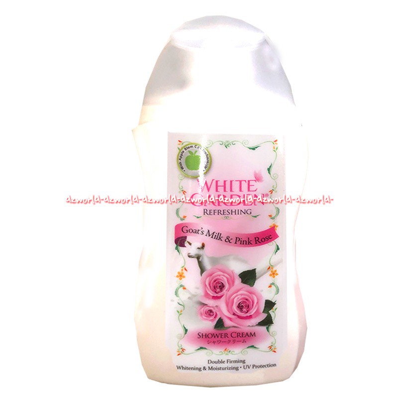 White Garden 250ml Refreshing Goat's Milk Pearl Shower Cream Whitegarden