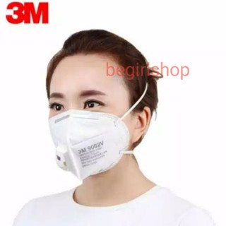 MASKER 3m 9002V N95  HEADLOOP setara 9501V 8210 masker 