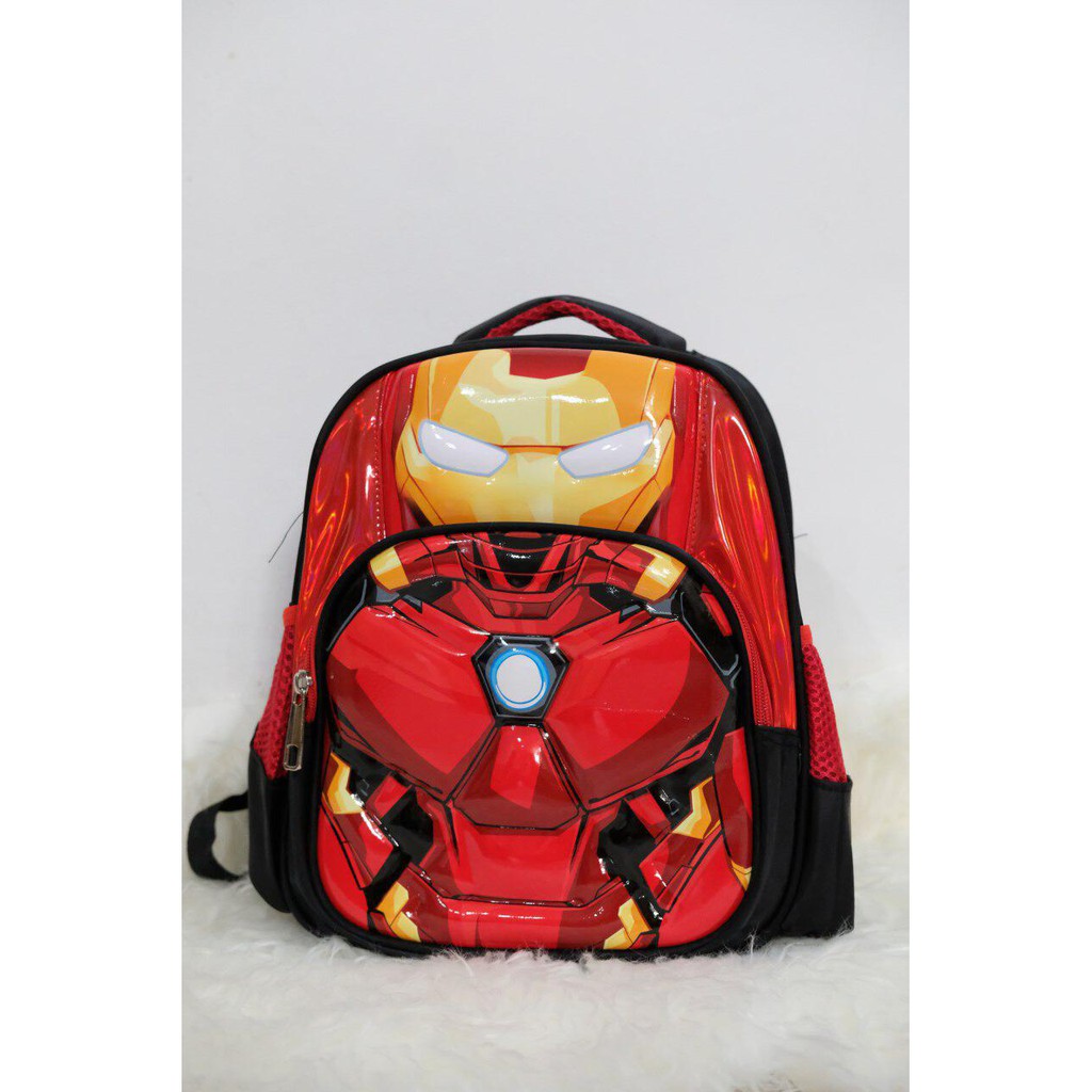 TAS sekolah anak 3D import TK super hero