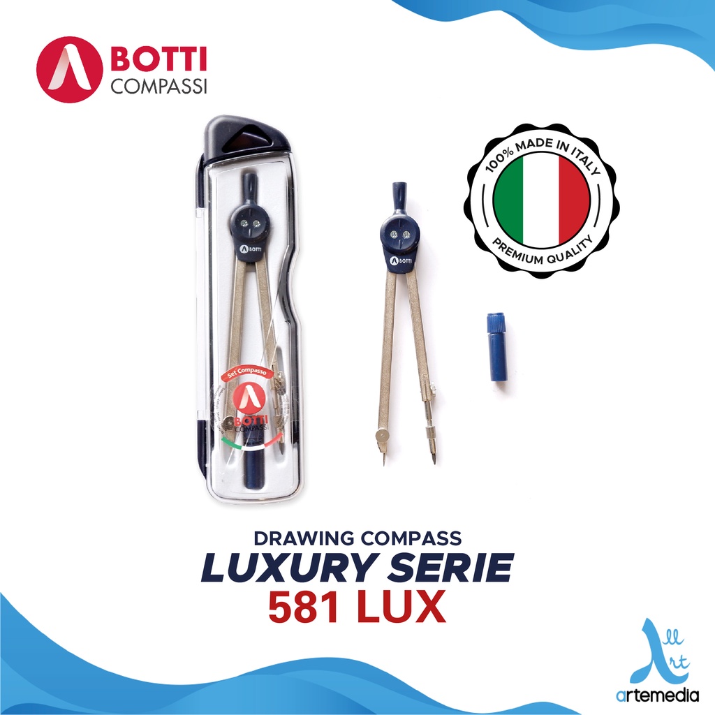 

Botti Design Compass Luxury 581 Series Set Jangka Presisi
