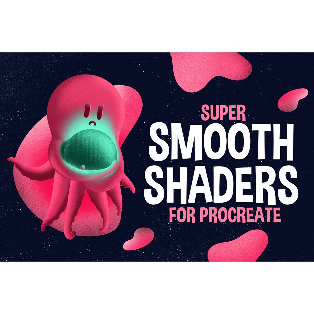 Procreate Brush - Super Smooth Shader Brushes