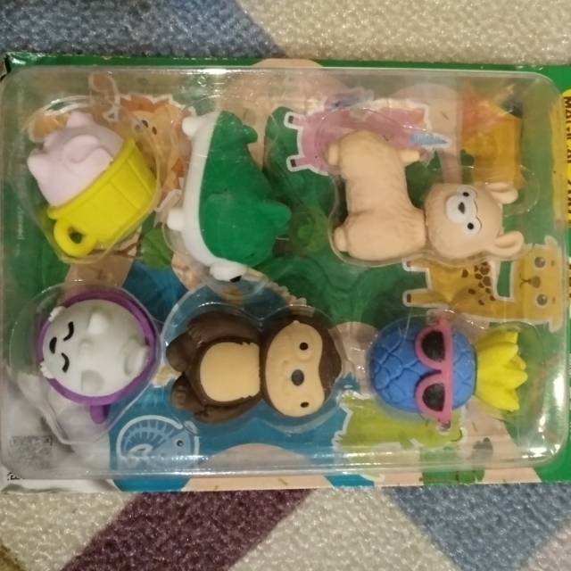 

Eraser / penghapus pensil unik berbagai macam bentuk yg lucu cantik menarik bkn barbie harry LOL 7