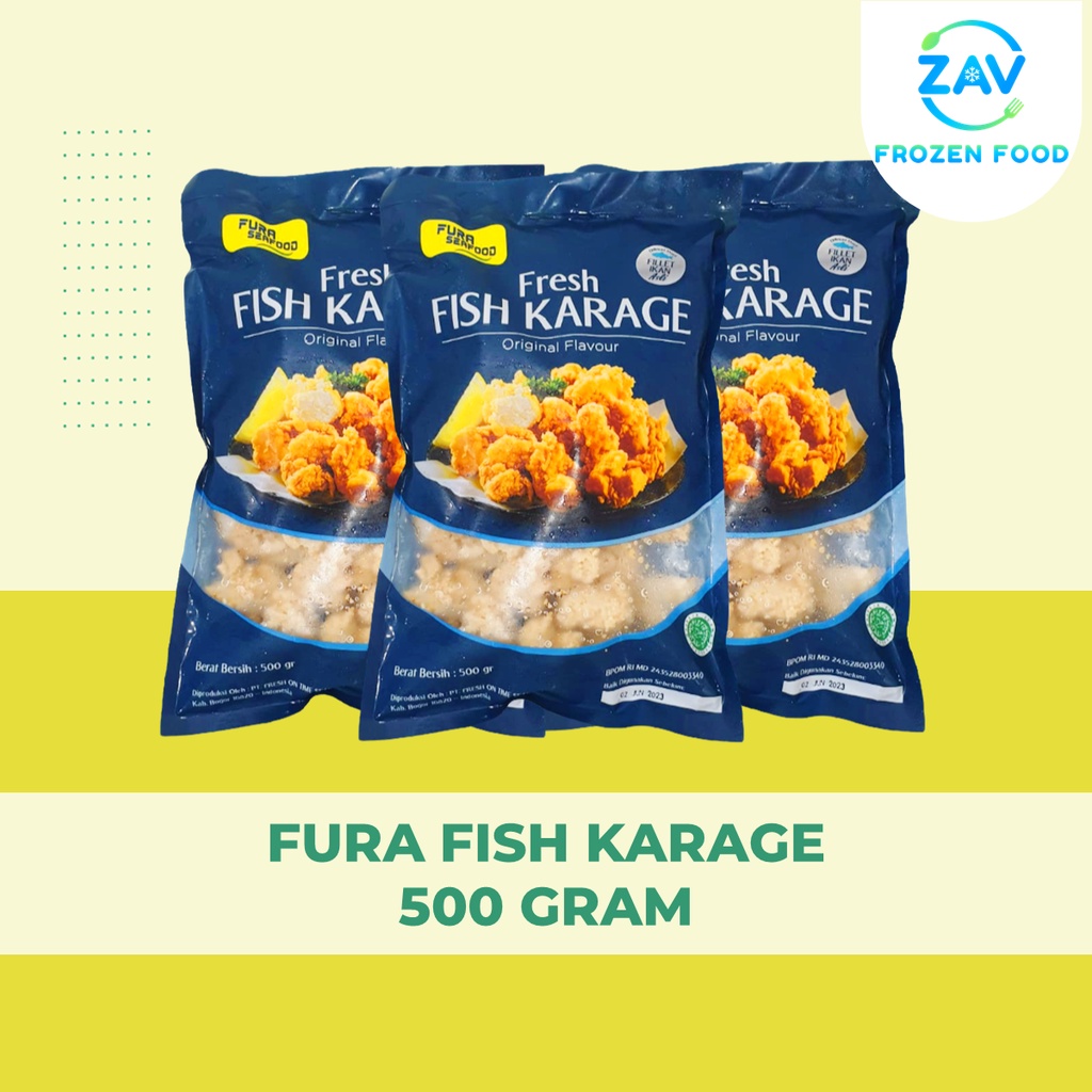 

FURA FISH KARAGE / KARAGE IKAN 500 GRAM