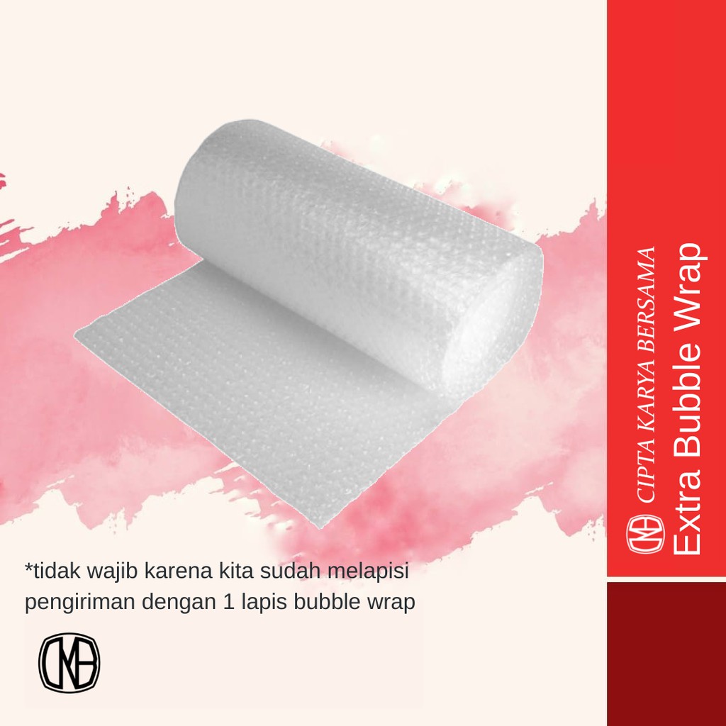 

Bubble Wrap Extra (Tambahan)