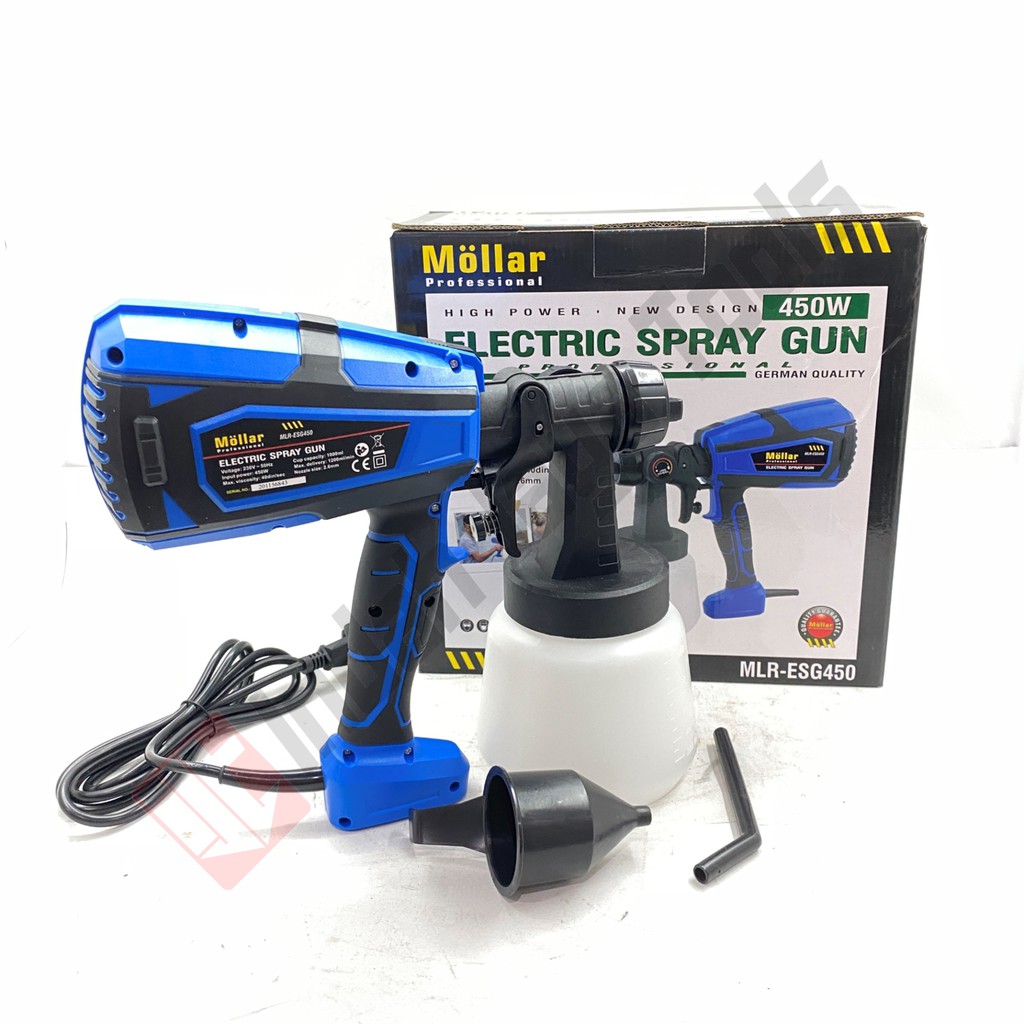 MOLLAR ESG-450 450 WATT Spray Gun Elektrik Paint Gun Alat Semprot Cat Mesin