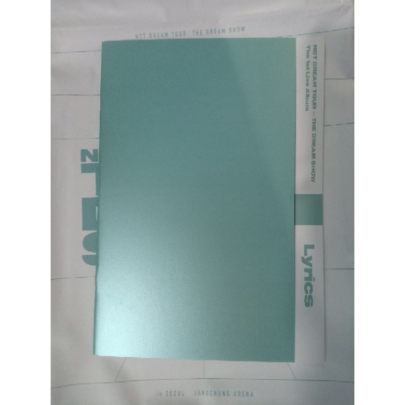 LYRICS BOOK CD ONLY DARI PHOTOBOOK THE DREAM SHOW TDS NCT DREAM