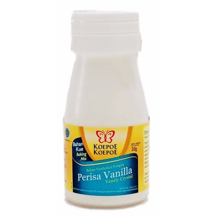 

Vanili Bubuk Koepoe koepoe Perisa Vanilla bubuk kupu kupu 20gr || MD Jaya