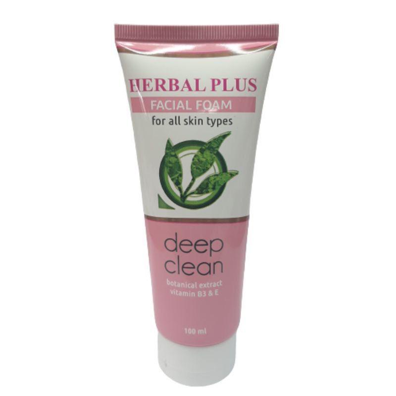 Herbal Plus Facial Foam | Sabun Muka 100 ml