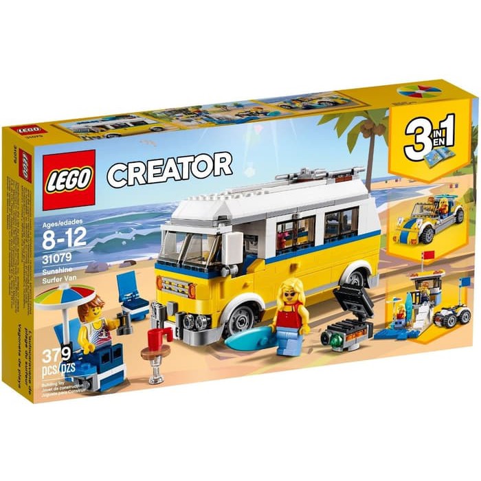 Unik  Lego Creator 3in1 31079 Sunshine Surfer Van  Berkualitas