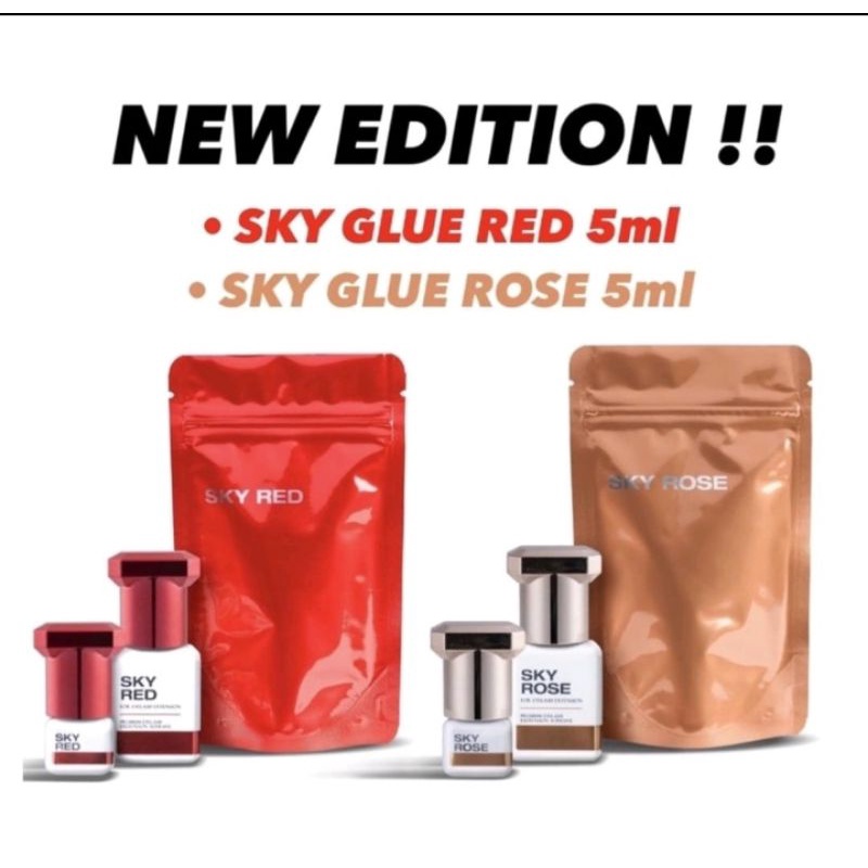 SKY GLUE RED / SKY ROSE / NEW SKY GLUE EDITION MADE IN KOREA