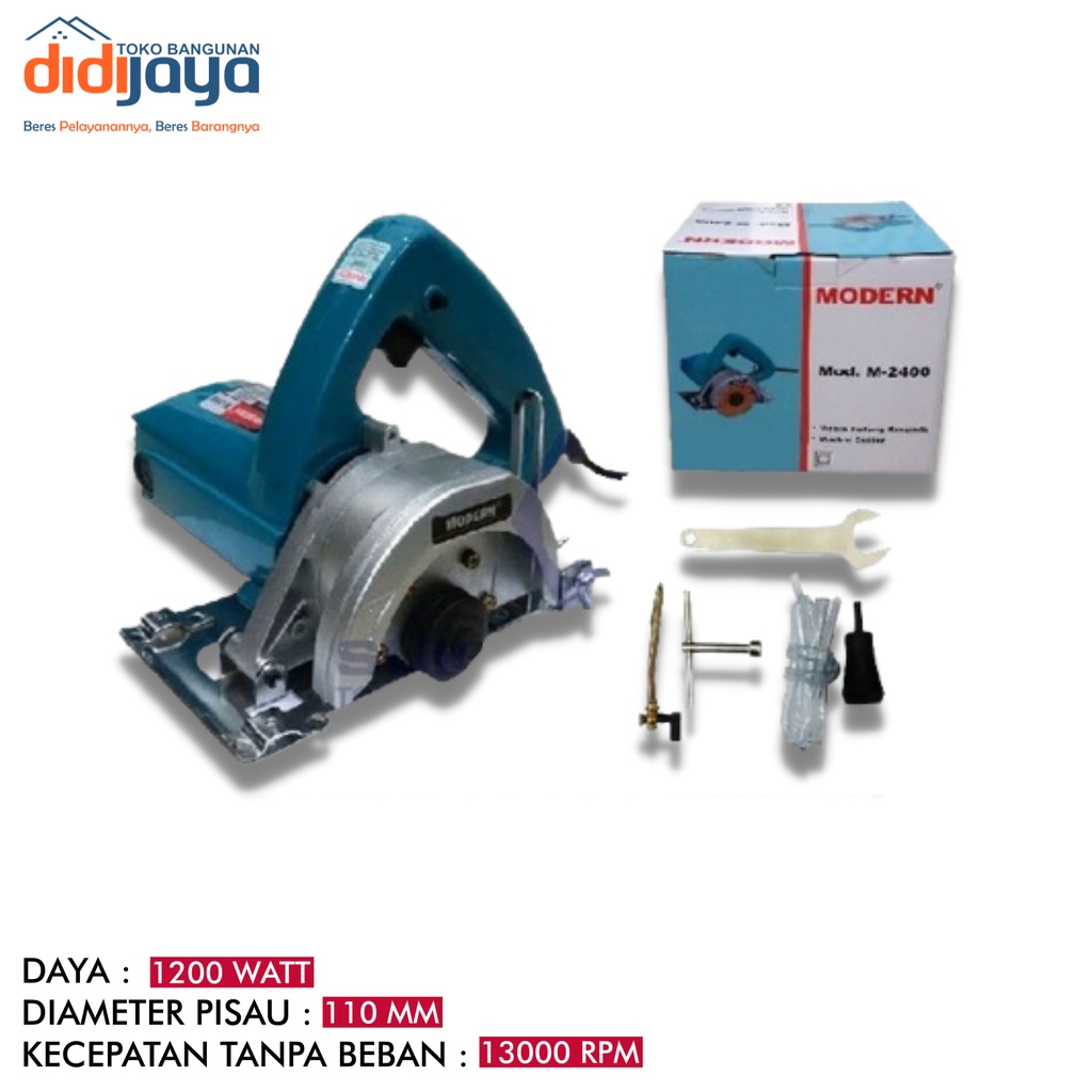 Mesin Potong Keramik MODERN M-2400 - GRANIT MARBLE CUTTER 4