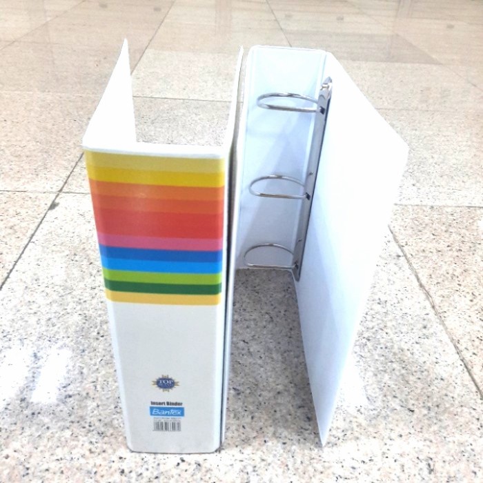 

Kusus Hari Ini Insert Ring Binder Bantex A4 8662 3D 65Mm Gilaa!!!