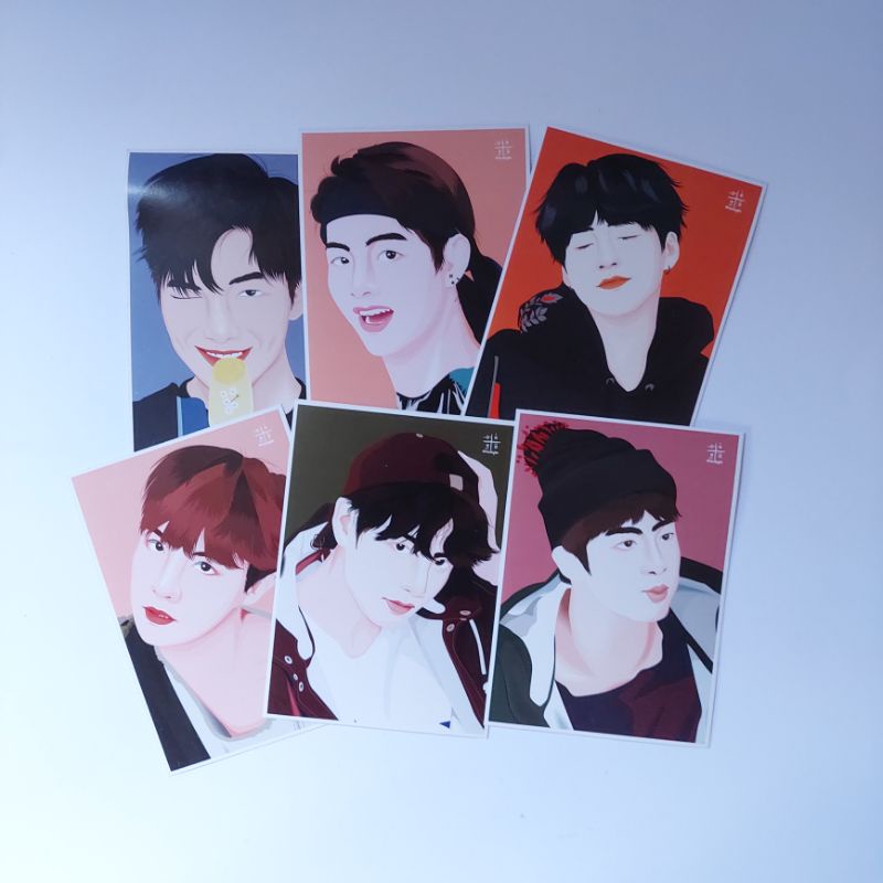 

[CLEARANCE SALE] BTS Spring Day Fanart Postcard