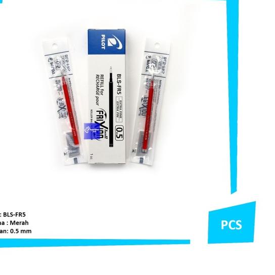 

▲ GROSIR!!! Refill Isi Pulpen Frixion Pilot 0.5 Merah / Red ➪
