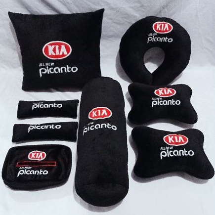promo bantal mobil all new KIA Picanto aksesoris interior mobil KIA full set