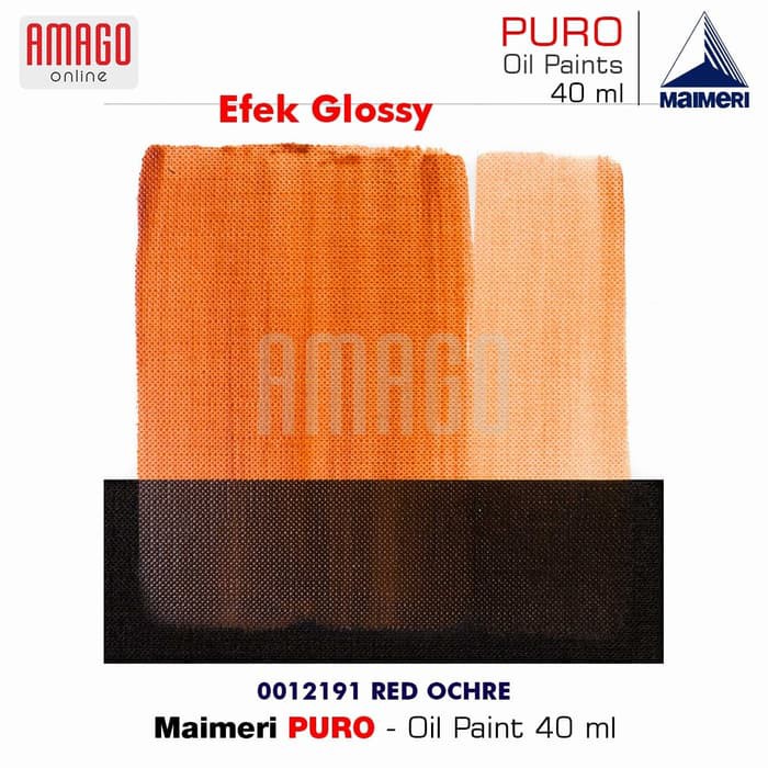 MAIMERI PURO - OIL PAINT - RED OCHRE - 40ML - M0012191