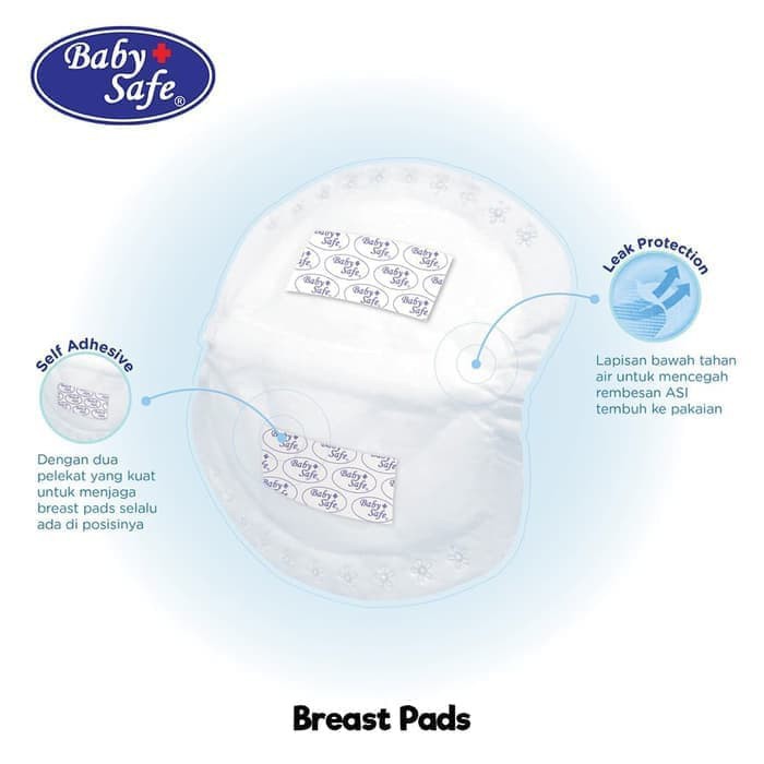 Baby Safe Breast Pads BP012 BP036 BP056 (Tersedia Varian Ukuran)
