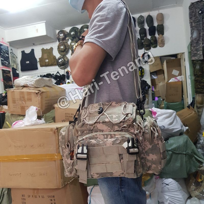 TAS SELEMPANG IMPORT TAS SANTAI TAS PRIA TAS PINGGANG TAS OBRAL