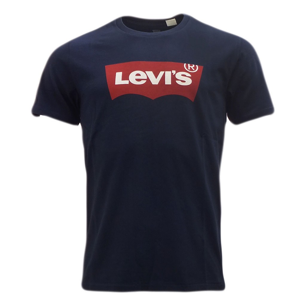 Kaos Levi's | Kaos Pria | Batwing Navy | KLPBW - 03